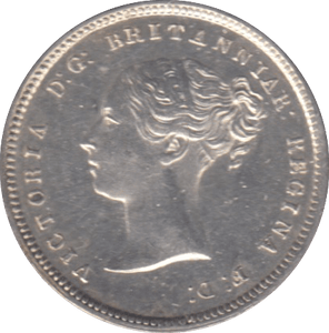 1850 MAUNDY FOURPENCE ( BU ) - Maundy Coins - Cambridgeshire Coins