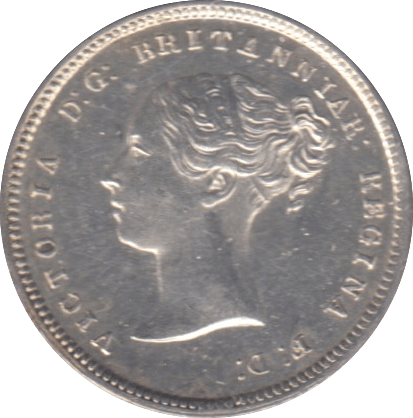 1850 MAUNDY FOURPENCE ( BU ) - Maundy Coins - Cambridgeshire Coins