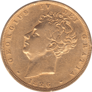 1826 GOLD SOVEREIGN ( GVF ) - Sovereign - Cambridgeshire Coins