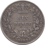 1837 SIXPENCE ( GF ) 5 - Sixpence - Cambridgeshire Coins