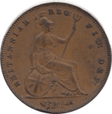 1854 PENNY ( EF ) - Penny - Cambridgeshire Coins
