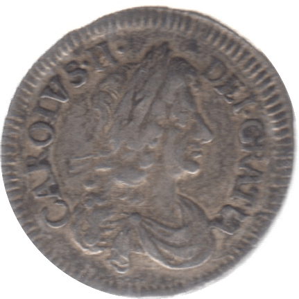 1679 MAUNDY THREEPENCE ( GVF )