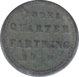 1840 TOY MONEY QUARTER FARTHING - TOY MONEY - Cambridgeshire Coins