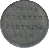 1840 TOY MONEY QUARTER FARTHING - TOY MONEY - Cambridgeshire Coins