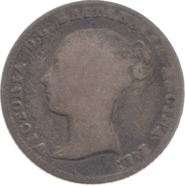 1843 FOURPENCE ( FAIR ) - Fourpence - Cambridgeshire Coins