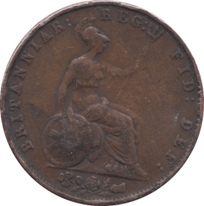 1853 HALFPENNY ( GF ) 2 - Halfpenny - Cambridgeshire Coins