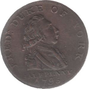 1795 HALFPENNY TOKEN