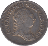 1763 MAUNDY FOURPENCE ( GVF )