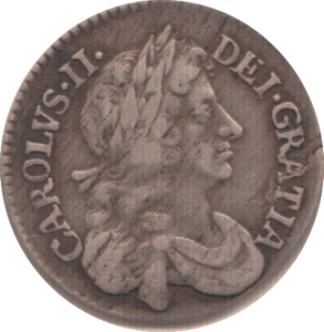 1681 MAUNDY FOURPENCE ( GF )