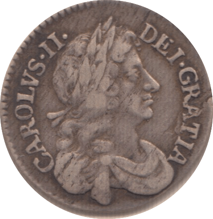 1681 MAUNDY FOURPENCE ( GF )