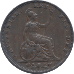 1836 FARTHING ( GVF ) - Farthing - Cambridgeshire Coins