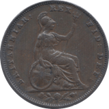 1836 FARTHING ( GVF ) - Farthing - Cambridgeshire Coins