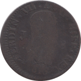 1818 SPAIN 8 MARAVEDIS