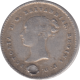 1838 MAUNDY TWOPENCE ( GF ) HOLED - Maundy Coins - Cambridgeshire Coins