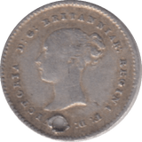 1838 MAUNDY TWOPENCE ( GF ) HOLED - Maundy Coins - Cambridgeshire Coins