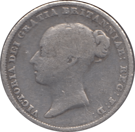 1852 SIXPENCE ( FINE ) 6 - Sixpence - Cambridgeshire Coins