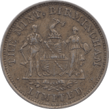 ADVERT TOKEN NICKLE BIRMINGHAM MINT ( REF 284 ) - Token - Cambridgeshire Coins