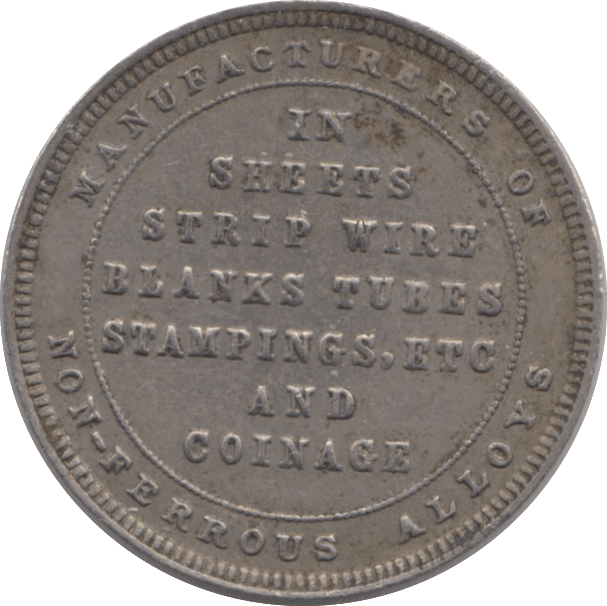 ADVERT TOKEN NICKLE BIRMINGHAM MINT ( REF 284 ) - Token - Cambridgeshire Coins