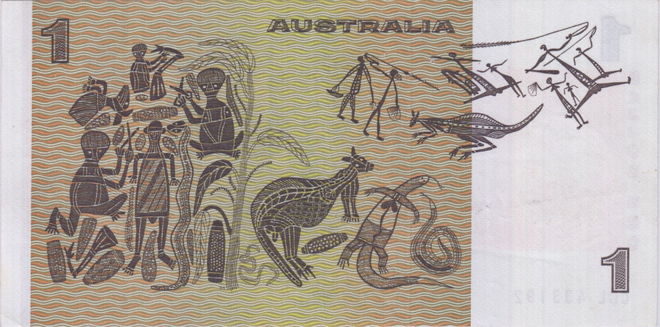 AUSTRALIAN 1 DOLLAR BANKNOTE REF 1427 - World Banknotes - Cambridgeshire Coins