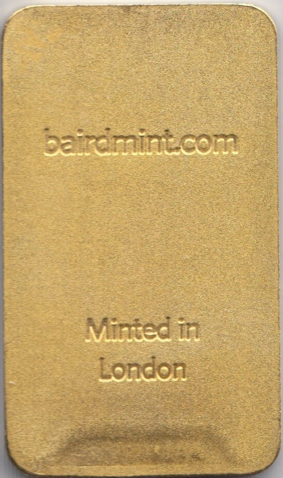 Baird & Co 1oz FINE GOLD BULLION BAR 999.9 - GOLD BAR - Cambridgeshire Coins