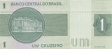 BANK OF BRAZIL ONE CRUZEIRO BANKNOTE REF 1554 - World Banknotes - Cambridgeshire Coins