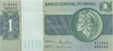 BANK OF BRAZIL ONE CRUZEIRO BANKNOTE REF 1554 - World Banknotes - Cambridgeshire Coins