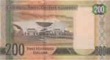 BANK OF GAMBIA ONE 200 DALASIS BANKNOTE REF 1516 - World Banknotes - Cambridgeshire Coins