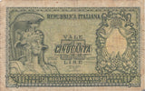 BANK OF ITALY 50 LIRE BANKNOTE REF 1568 - World Banknotes - Cambridgeshire Coins