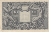 BANK OF ITALY TEN LIRE BANKNOTE REF 1256 - World Banknotes - Cambridgeshire Coins