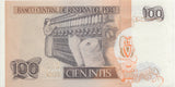 BANK OF PERU 100 INTIS BANKNOTE REF 1555 - World Banknotes - Cambridgeshire Coins