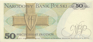 BANK OF POLAND 50 ZLOTY BANKNOTE REF 1562 - World Banknotes - Cambridgeshire Coins