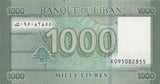 BANQUE DU LIBAN MILLE LIVRES BANKNOTE REF 1458 - World Banknotes - Cambridgeshire Coins