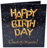 Birthday Coin Year Gift Card Including Coins 70th Birthday - Gift Ideas - Cambridgeshire Coins