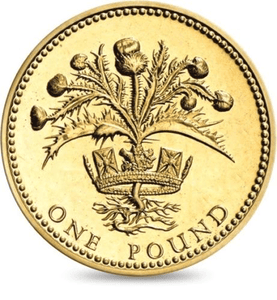 Brilliant Uncirculated £1 Coin Presentation Pack Scotland 1984 - £1 BU PACK - Cambridgeshire Coins