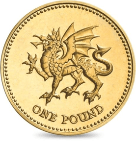 Brilliant Uncirculated £1 Coin Presentation Pack Wales 1995 - £1 BU PACK - Cambridgeshire Coins