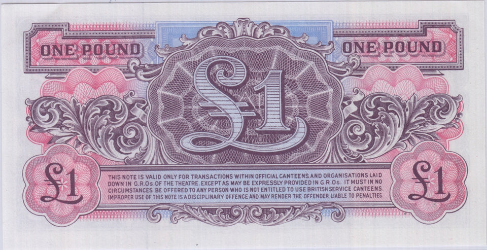 BRITISH ARMED FORCES £1 BANKNOTE REF 1452 - World Banknotes - Cambridgeshire Coins