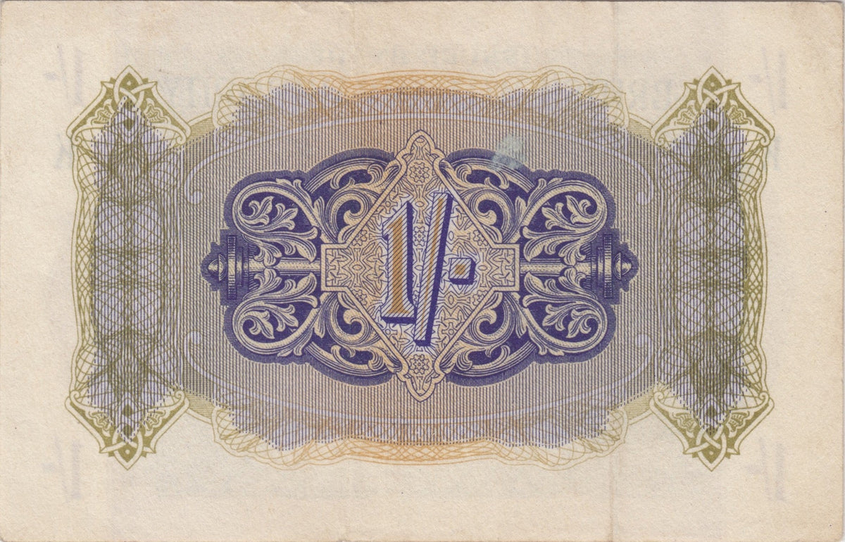 BRITISH MILITARY BANKNOTE 1 SHILLING REF 1378 - Cambridgeshire Coins ...