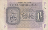 BRITISH MILITARY ONE SHILLING BANKNOTE REF 1251 - World Banknotes - Cambridgeshire Coins