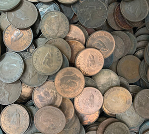 BULK FARTHINGS - Bulk - Cambridgeshire Coins