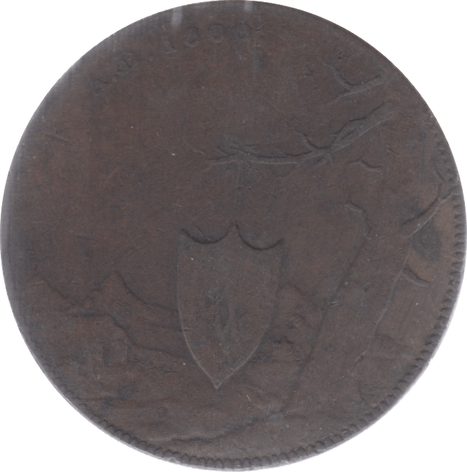 CASTLE DESIGN TOKEN - Token - Cambridgeshire Coins
