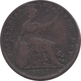 1822 FARTHING ( FINE )
