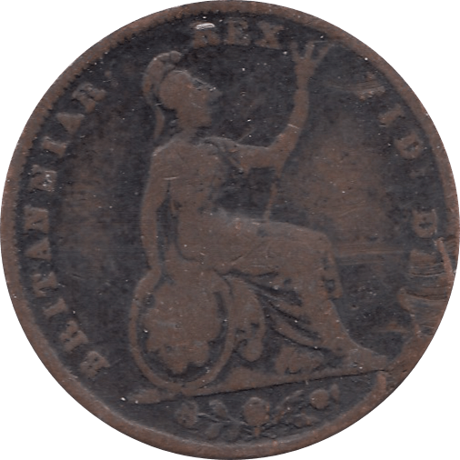 1835 FARTHING ( FAIR ) - Farthing - Cambridgeshire Coins
