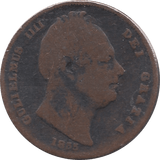 1835 FARTHING ( FAIR ) - Farthing - Cambridgeshire Coins