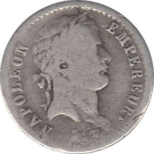 1808 SILVER HALF FRANC MINT MARK A FRANCE REF H80