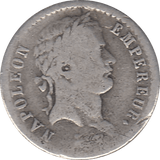 1808 SILVER HALF FRANC MINT MARK A FRANCE REF H80