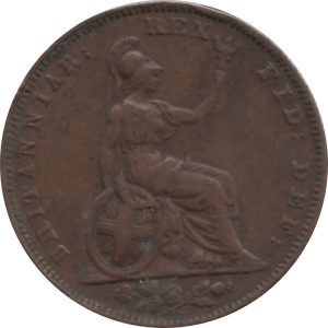 1835 FARTHING 1 ( GF ) - Farthing - Cambridgeshire Coins