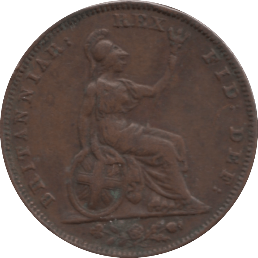 1835 FARTHING 1 ( GF ) - Farthing - Cambridgeshire Coins