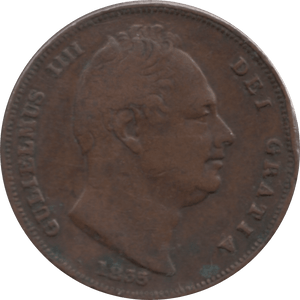 1835 FARTHING 1 ( GF ) - Farthing - Cambridgeshire Coins