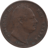 1835 FARTHING 1 ( GF ) - Farthing - Cambridgeshire Coins
