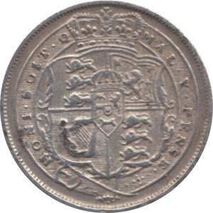 1816 SIXPENCE 1 ( VF )